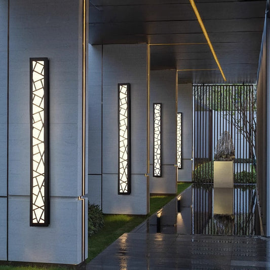 New Chinese Outdoor Waterproof Wall Light