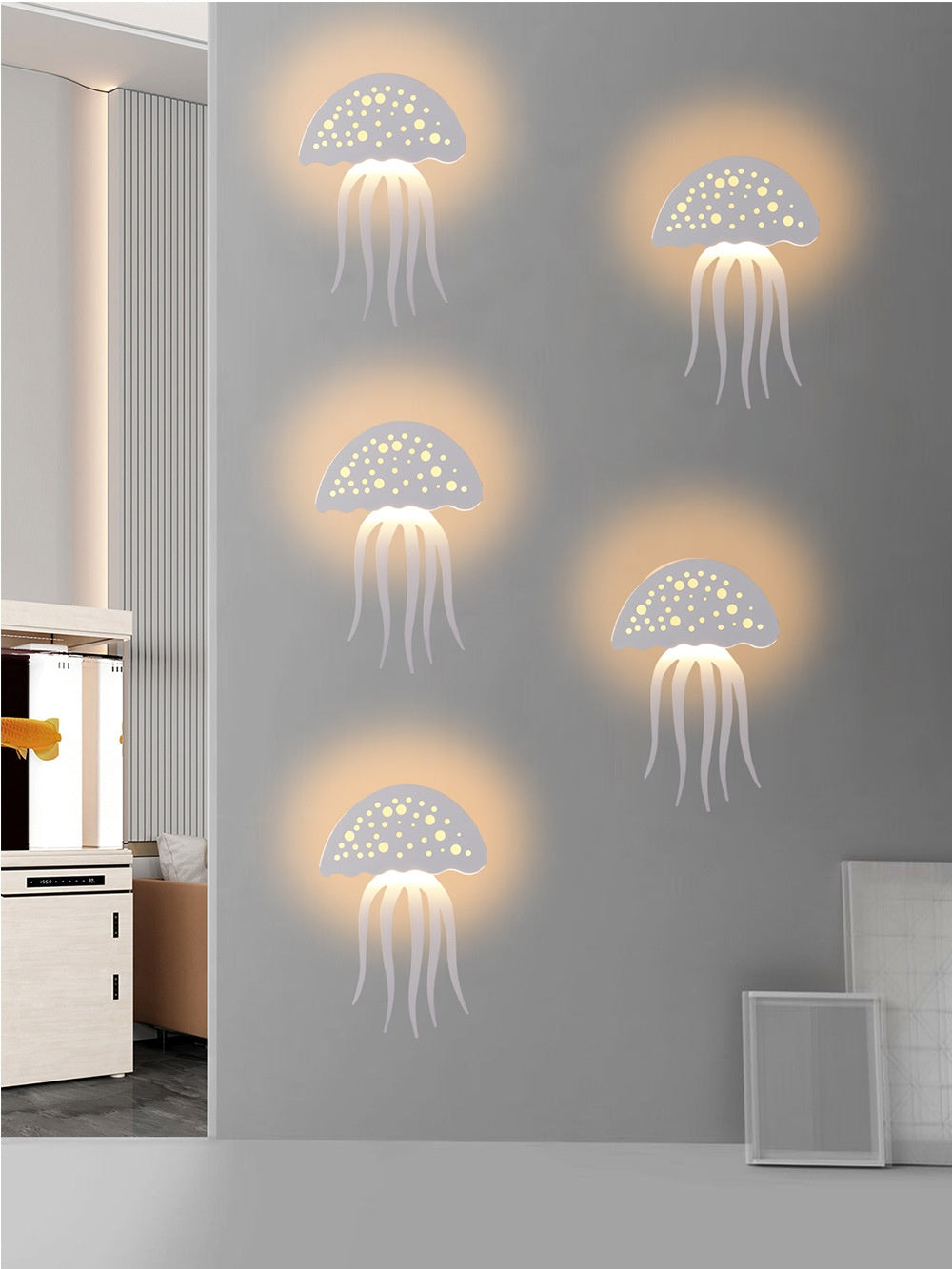 Modern Minimalist Sofa Background Wall Light