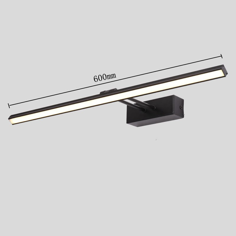 LED Bathroom Bathroom Mirror Headlight / Black 500mm 10W / Warm white light