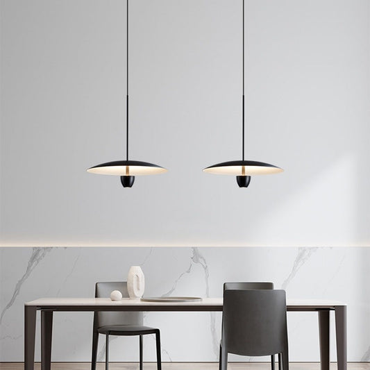 Black Nordic Minimalist Warm Pendant Light