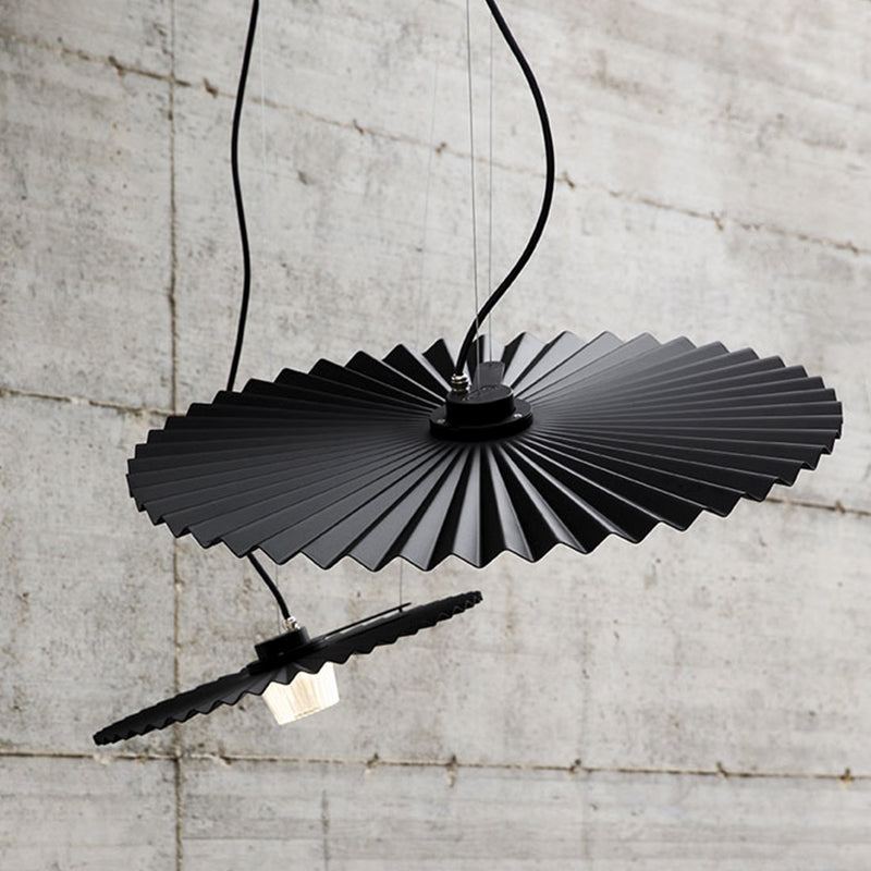 Nordic Post-modern Simple Creative Restaurant Lamp Bar Clothing Store Chandelier / Black / 40cm